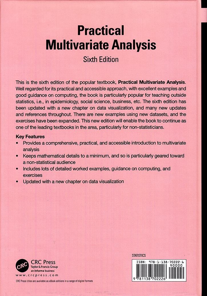Introduction to multivariate analyses