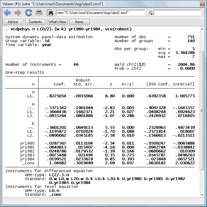 xtdpdsys example