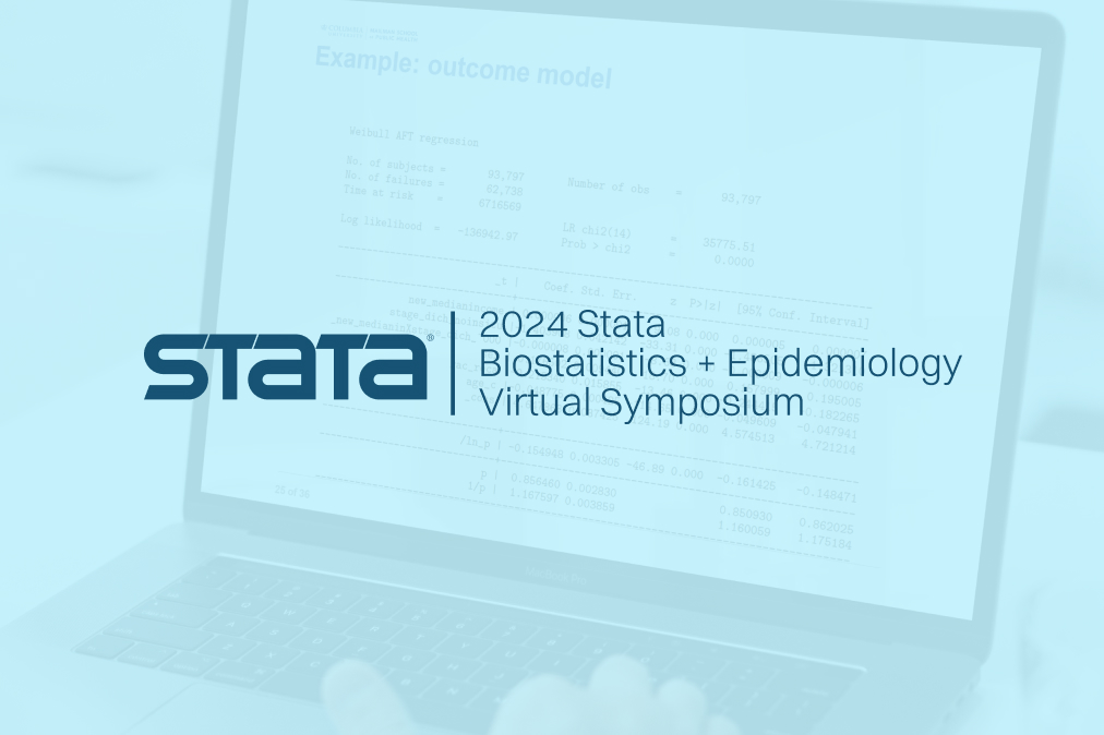 2024 Stata Biostatistics And Epidemiology Virtual Symposium | Stata